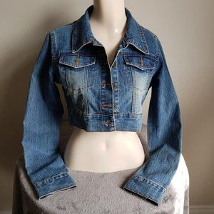 Bongo Cropped Jean Jacket